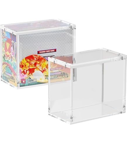 Amazon.co.jp: TCGHalo アクリル遊戯王ブースターボックスケース (3個